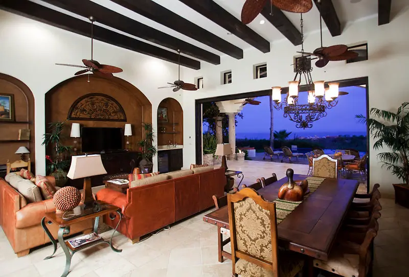 Modern Homes in Cabo Del Sol for Sale overlooking championship golf fairways and ocean horizon